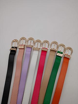 Cinto sintético 2.5cm<PCT COM 12 PÇS>