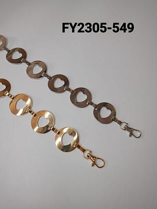 Cinto Feminino Corrente<PCT COM 12 PÇS>