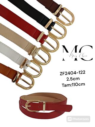 Cinto Sintetico Feminino 2.5cm<PCT COM 12 PÇS>