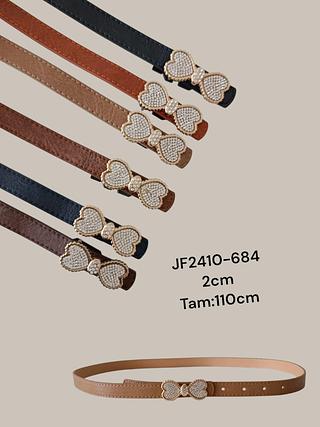 CINTO SINTETICO FEMININO 2CM<PCT COM 12 PÇS>