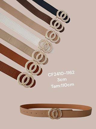 CINTO SINTETICO FEMININO 3CM<PCT COM 12 PÇS>