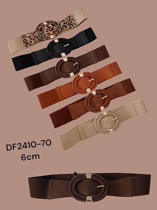 CINTO ELASTICO LARGO 6CM<PCT COM 12 PÇS>