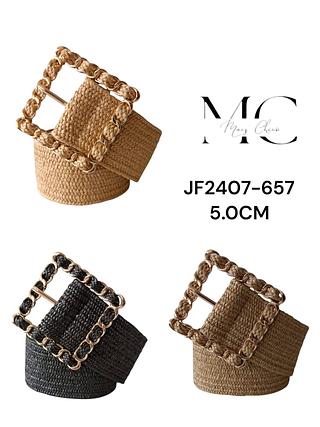 CINTO PALHA ELASTICO 5CM >PCT COM 12 PÇS<