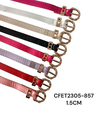 CINTO INFANTIL FEMININO 1.5CM<PCT COM 12 PÇS>