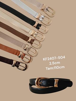 CINTO SINTETIO FEMININO 2.5CM<PCT COM 12 PÇS>