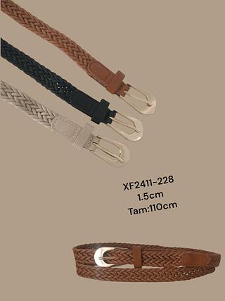 CINTO SINTETICO TRANÇADO 1.5CM<PCT COM 12 PÇS>