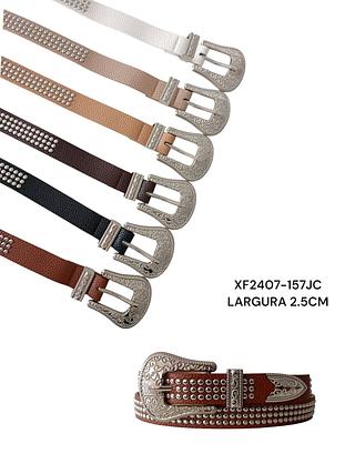 CINTO SINTETICO PLUS SIZE 2.5CM<PCT COM 12 PÇS>