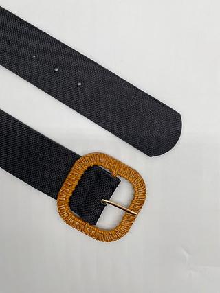 cinto palha sintetico 4cm <pct com 12 pecas>