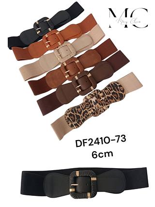 CINTO ELASTICO LARGO 6CM<PCT COM 12 PÇS>