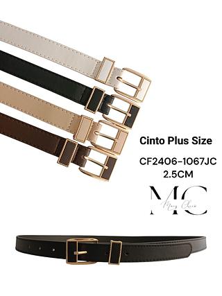 CINTO SINTETICO PLUS SIZE 2.5CM<PCT COM 12 PÇS>