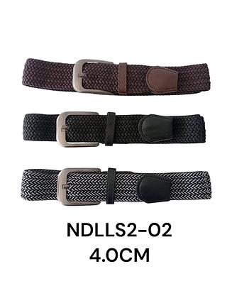 CINTO MASCULINO ELASTICO TRANÇADO 4CM<PCT COM 12 PÇS>