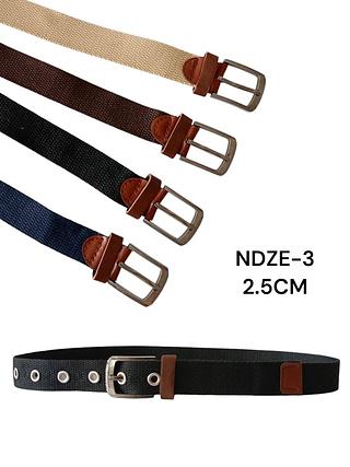 CINTO INFANTIL MASCULINO LONA 2.5CM<PCT COM 12 PÇS>