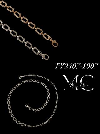 CINTO CORRENTE STRASS<PCT COM 12 PEÇAS>