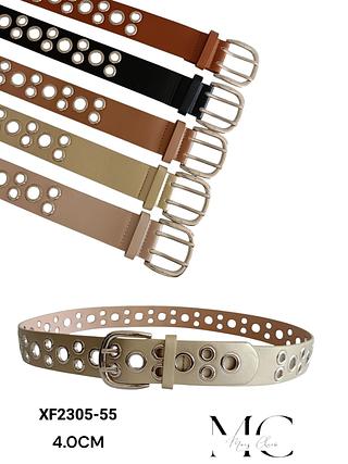 CINTO SINTETICO ILHÓS 4CM<PCT COM 12 PÇS>