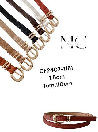 Cinto sintético 1.5CM<PCT COM 12 PÇS>