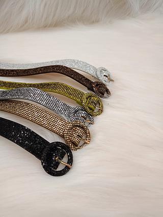 cinto brilho 2,0CM pct com 12 peças