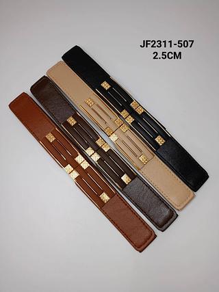 CINTO ELASTICO FEMININO 2.5CM<PCT COM 12 PÇS>