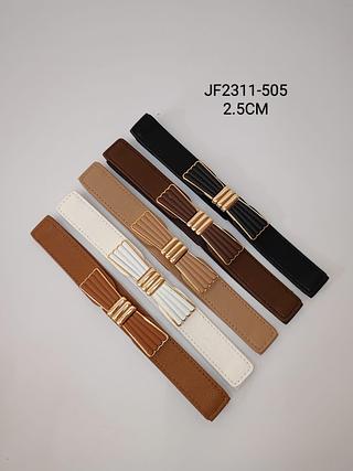 CINTO ELASTICO FEMININO 2.5CM<PCT COM 12 PÇS>