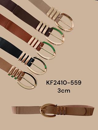 CINTO ELASTICO LARGO 3CM<PCT COM 12 PÇS>