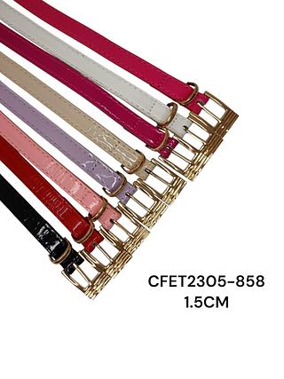 CINTO FEMININO INFANTIL 1.5CM<PCT COM 12 PÇS>