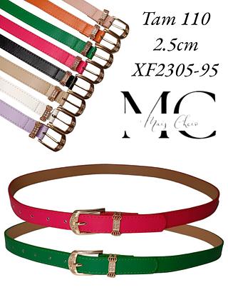 Cinto Sintético Feminino 2.5<PCT COM 12 PÇS>