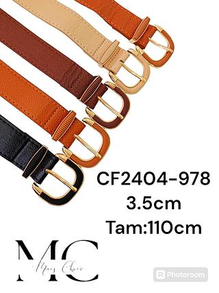 Cinto Sintetico Feminino 3.5cm >PCT COM 12 PÇS<