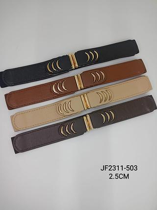 CINTO ELASTICO FEMININO 2.5CM<PCT COM 12 PÇS>