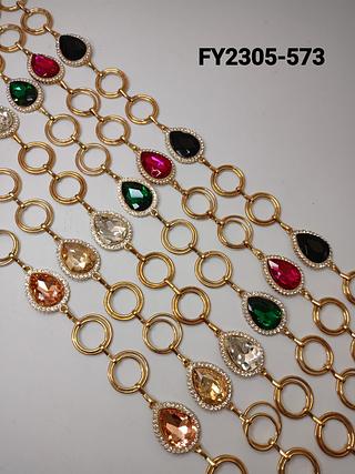 Cinto Feminino Corrente<PCT COM 12 PÇS>