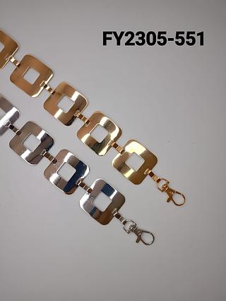 Cinto Feminino Corrente<PCT COM 12 PÇS>