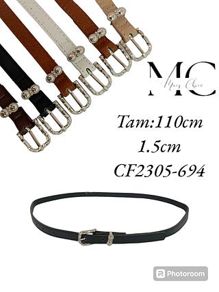 Cinto Sintético Feminino 1.5<PCT COM 12 PÇS>