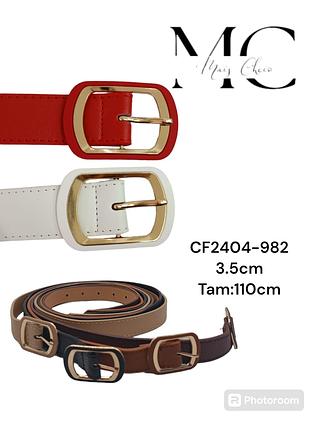 Cinto Sintetico Feminino 3.5cm >PCT COM 12 PÇS<