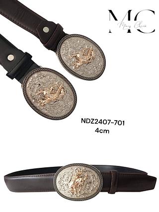 CINTO MASCULINO COWBOY 4CM<PCT COM 12 PÇS>