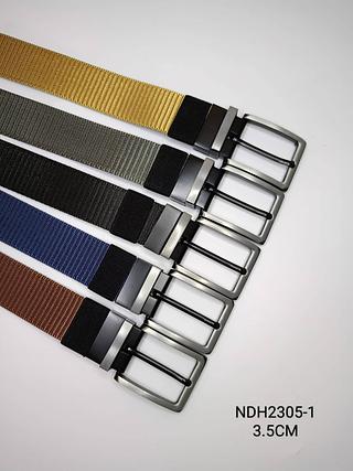 Cinto masculino dupla face 3.5cm<PCT COM 12 PEÇAS>