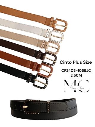 CINTO SINTETICO PLUS SIZE 2.5CM<PCT COM 12 PÇS>
