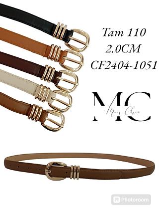 Cinto Sintético Feminino 2.0cm<PCT COM 12 PÇS>