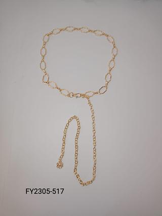 Cinto Feminino Corrente<PCT COM 12 PÇS>