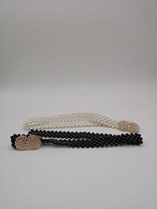 Cinto perola largo 3cm<pct com 12 peças>