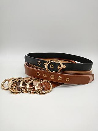 cinto sintetico 3cm <pct com 12 pecas>