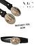 CINTO MASCULINO COWBOY 4CM<PCT COM 12 PÇS>