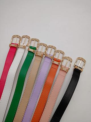 Cinto sintético 2.5cm<PCT COM 12 PÇS>