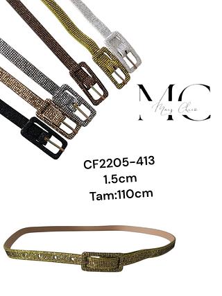 CINTO BRILHO 1.5CM >PCT COM 12 PÇS<