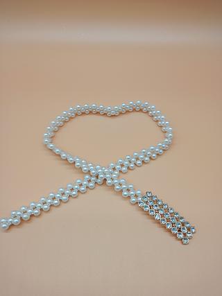 cinto perola fino 2,0CM pct com 12 peças