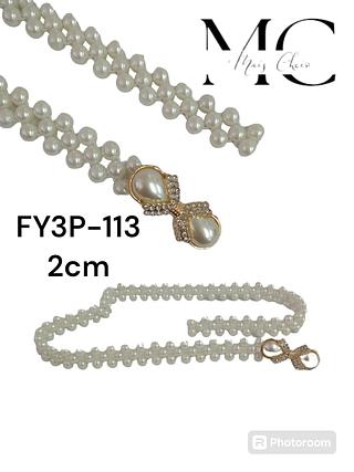 Cinto Pérola Elastico 2.0cm<PCT COM 12 PÇS>