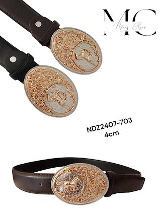 Cinto Masculino Cowboy 4cm<PCT COM 12 PÇS>