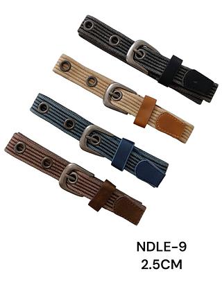 CINTO INFANTIL MASCULINO LONA 2.5CM<PCT COM 12 PÇS>