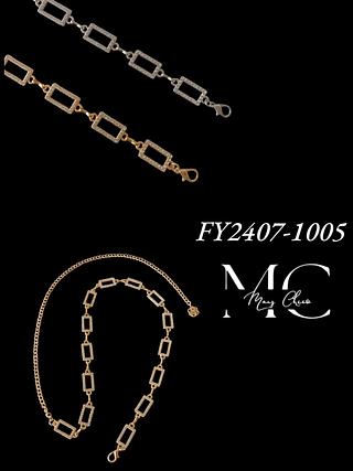 CINTO CORRENTE STRASS<PCT COM 12 PÇS>