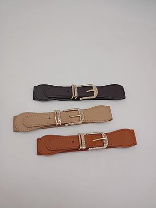 Cinto elastico 3cm >PCT COM 12 PÇS<