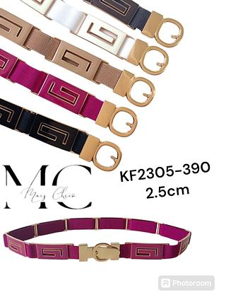 CINTO ELASTICO METAL 2.5CM >PCT COM 12 PÇS<