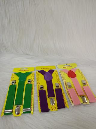 SUSPENSÓRIO INFANTIL 2.5CM<PCT COM 12 PEÇAS>