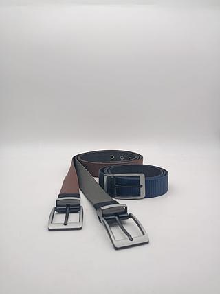 Cinto masculino dupla face 3.5cm<PCT COM 12 PEÇAS>